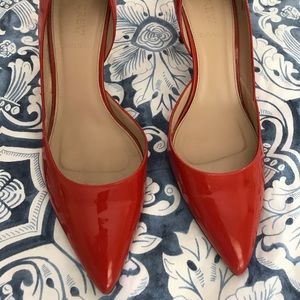 J. Crew Patent Leather Heels - Worn one time